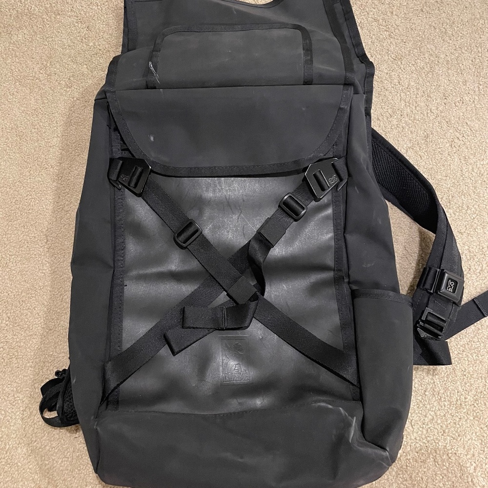 Chrome Industries Backpack Black Bravo 2.0, 28L